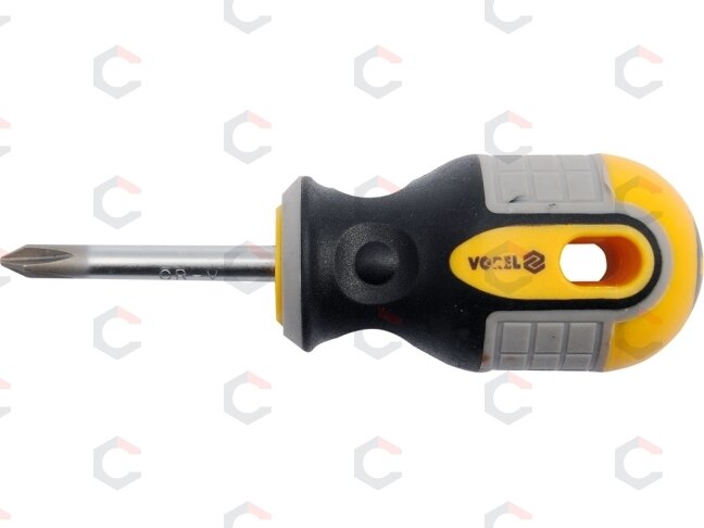 Atsuktuvas kryžminis CrV, PH2x38 mm (60923) Atsuktuvas kryžminis CrV, PH2x38 mm (60923)