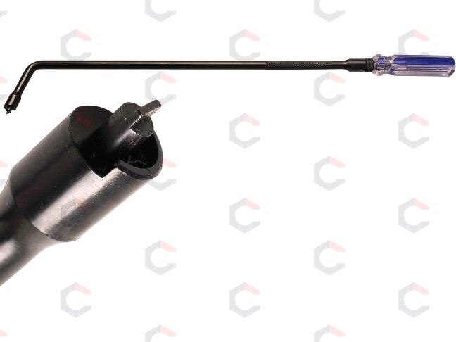 Atsuktuvas lenktas su rotacine rankena | 470 mm (4842) 4 Atsuktuvas lenktas su rotacine rankena | 470 mm (4842) 4