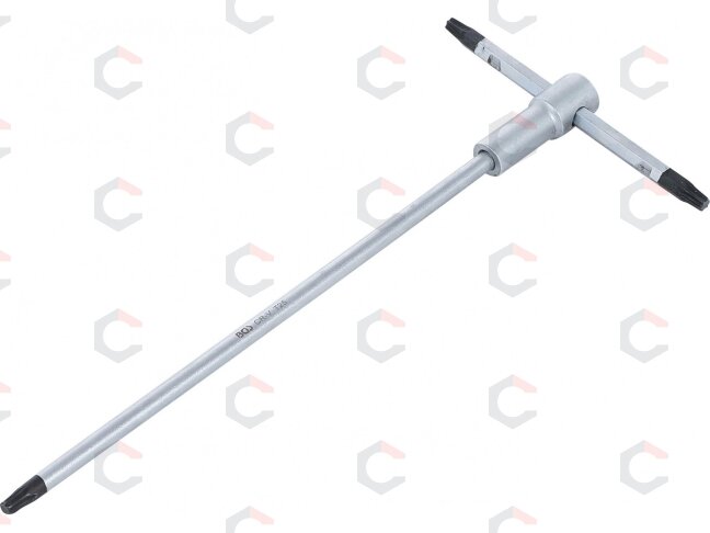 Atsuktuvas su slankiojančia T formos rankena | T-Star (Torx) | T25 (6094) 1
