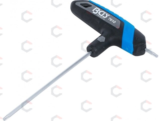Atsuktuvas su T formos rankena | T-Star (Torx) | T10 (7610) Atsuktuvas su T formos rankena | T-Star (Torx) | T10 (7610)