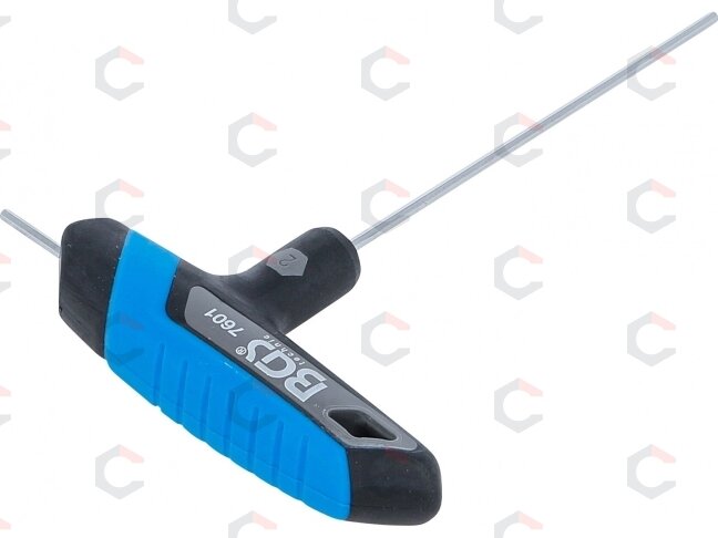 Atsuktuvas su T formos rankena | vidinis šešiakampis | 2 mm (7601) 3 Atsuktuvas su T formos rankena | vidinis šešiakampis | 2 mm (7601) 3