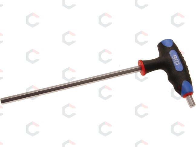 Atsuktuvas su T-rankenėle ir šonine geležte | hex šešiakampis 7 mm (4010-7) Atsuktuvas su T-rankenėle ir šonine geležte | hex šešiakampis 7 mm (4010-7)