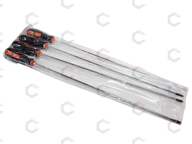 Atsuktuvų rinkinys | ilgas tipas | 450 mm | 4 vnt. (SK5014) Atsuktuvų rinkinys | ilgas tipas | 450 mm | 4 vnt. (SK5014)