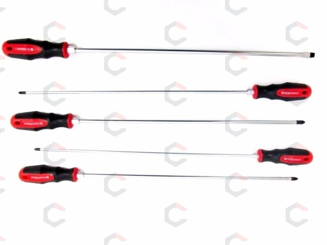 Atsuktuvų rinkinys | ilgas tipas | 450 mm | PH / PZ / SL | 5 vnt. (SK5024) 1