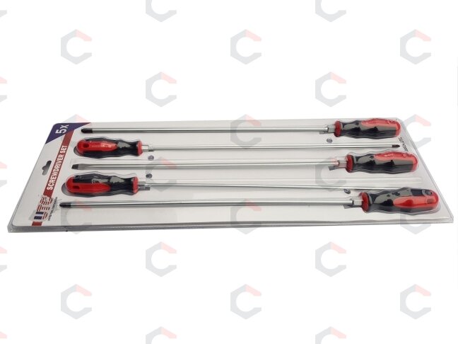 Atsuktuvų rinkinys | ilgas tipas | 450 mm | PH / PZ / SL | 5 vnt. (SK5024) 4 Atsuktuvų rinkinys | ilgas tipas | 450 mm | PH / PZ / SL | 5 vnt. (SK5024) 4