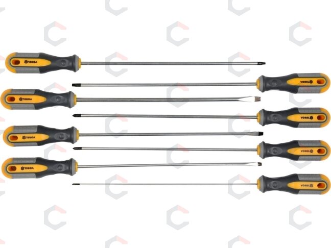 Atsuktuvų rinkinys | ilgi | 8 vnt. (60990) Atsuktuvų rinkinys | ilgi | 8 vnt. (60990)