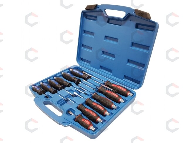 Atsuktuvų rinkinys | kalami | 12 vnt. (SK5013-B) 1 Atsuktuvų rinkinys | kalami | 12 vnt. (SK5013-B) 1
