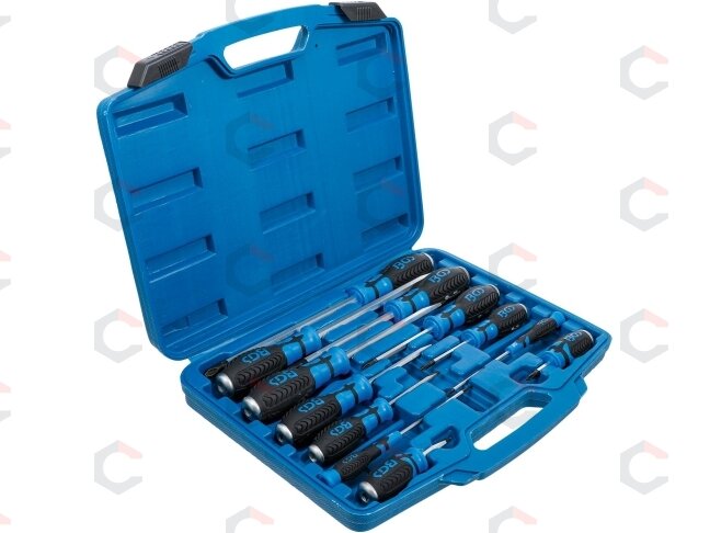 Atsuktuvų rinkinys | su 6,3 mm (1/4") vidiniu kvadratu | kalami | 12 vnt. (7896) 3 Atsuktuvų rinkinys | su 6,3 mm (1/4") vidiniu kvadratu | kalami | 12 vnt. (7896) 3