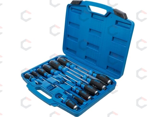 Atsuktuvų rinkinys | su 6,3 mm (1/4") vidiniu kvadratu | kalami | 12 vnt. (7896) 4 Atsuktuvų rinkinys | su 6,3 mm (1/4") vidiniu kvadratu | kalami | 12 vnt. (7896) 4