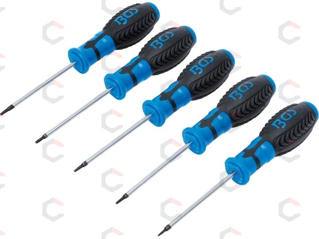 Atsuktuvų rinkinys | T-Star su skyle (Torx) | T6 - T10 | 5 vnt. (6826) Atsuktuvų rinkinys | T-Star su skyle (Torx) | T6 - T10 | 5 vnt. (6826)