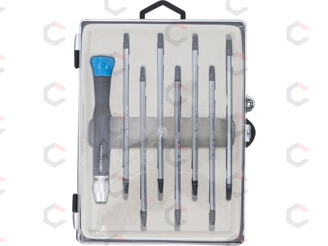 Atsuktuvų rinkinys | T-Star (Torx) / PH / SL | 8 vnt. (797) 2
