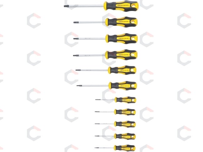 Atsuktuvų rinkinys | T-Star (Torx) | T6-T40 | 11 vnt. (7844) 2 Atsuktuvų rinkinys | T-Star (Torx) | T6-T40 | 11 vnt. (7844) 2