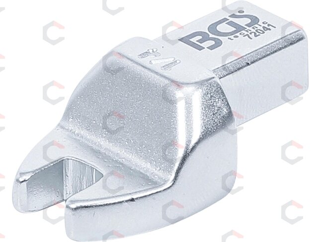 Atviras įstatomas veržliaraktis | 1/4" | kvadrato dydis 9 x 12 mm (72041) Atviras įstatomas veržliaraktis | 1/4" | kvadrato dydis 9 x 12 mm (72041)