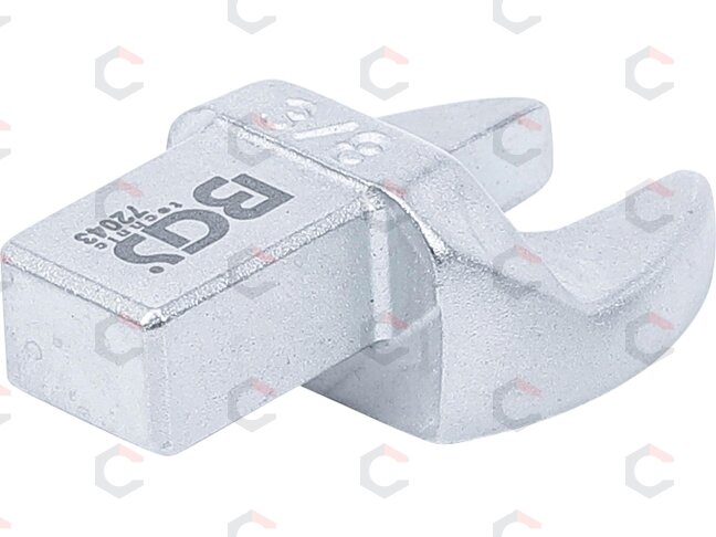 Atviras įstatomas veržliaraktis | 3/8" | kvadrato dydis 9 x 12 mm (72043) 1 Atviras įstatomas veržliaraktis | 3/8" | kvadrato dydis 9 x 12 mm (72043) 1