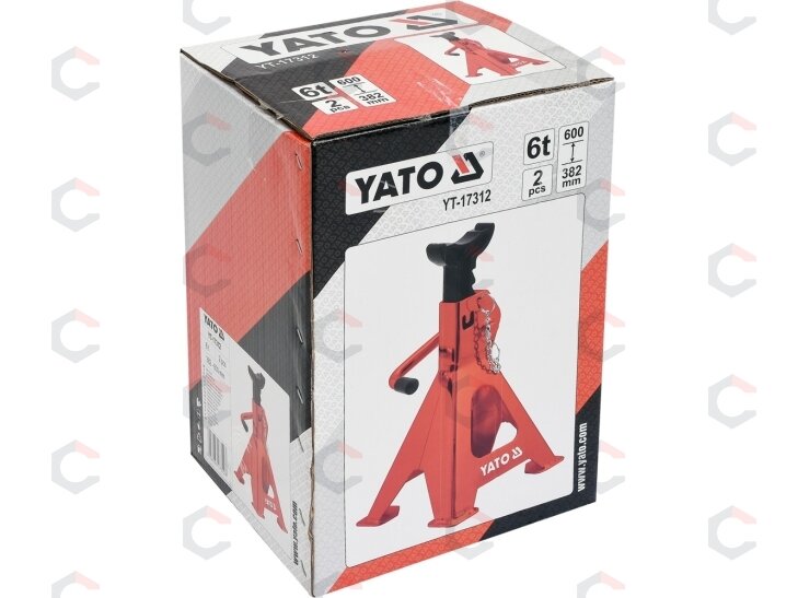 Atrama automobiliui 6 t | 382-600 mm | 2 vnt. (YT-17312) 1 Atrama automobiliui 6 t | 382-600 mm | 2 vnt. (YT-17312) 1