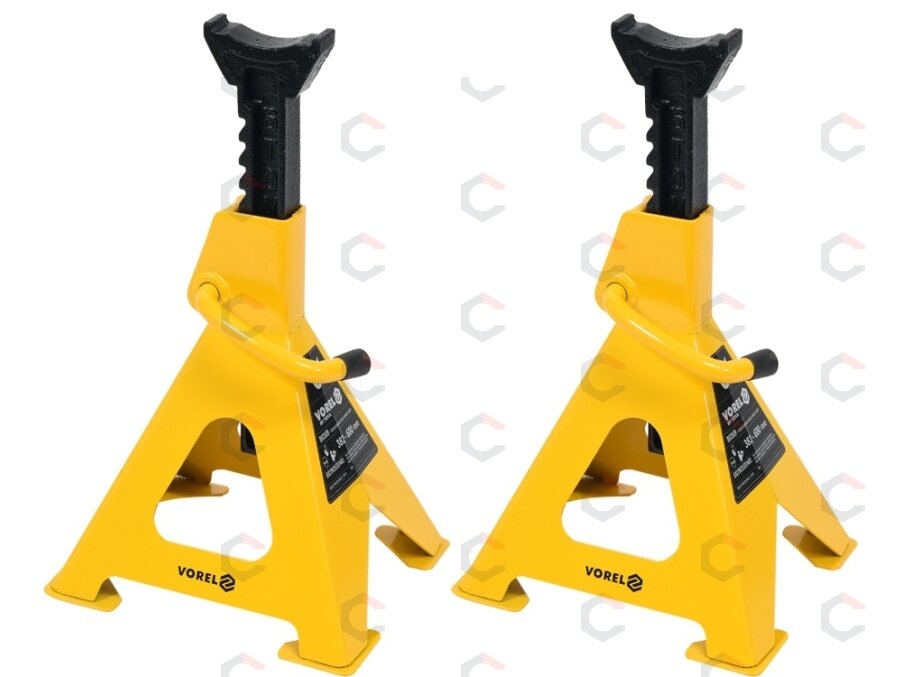 Atramų komplektas | 382- 600 mm / 6T | 2 vnt. (80309) 1 Atramų komplektas | 382- 600 mm / 6T | 2 vnt. (80309) 1