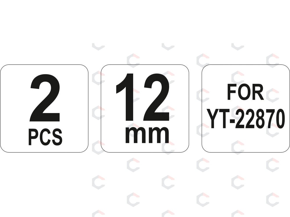 Atsarginiai peiliai hidraulinėms žirklėms YT-22870 (YT-22873) 1 Atsarginiai peiliai hidraulinėms žirklėms YT-22870 (YT-22873) 1
