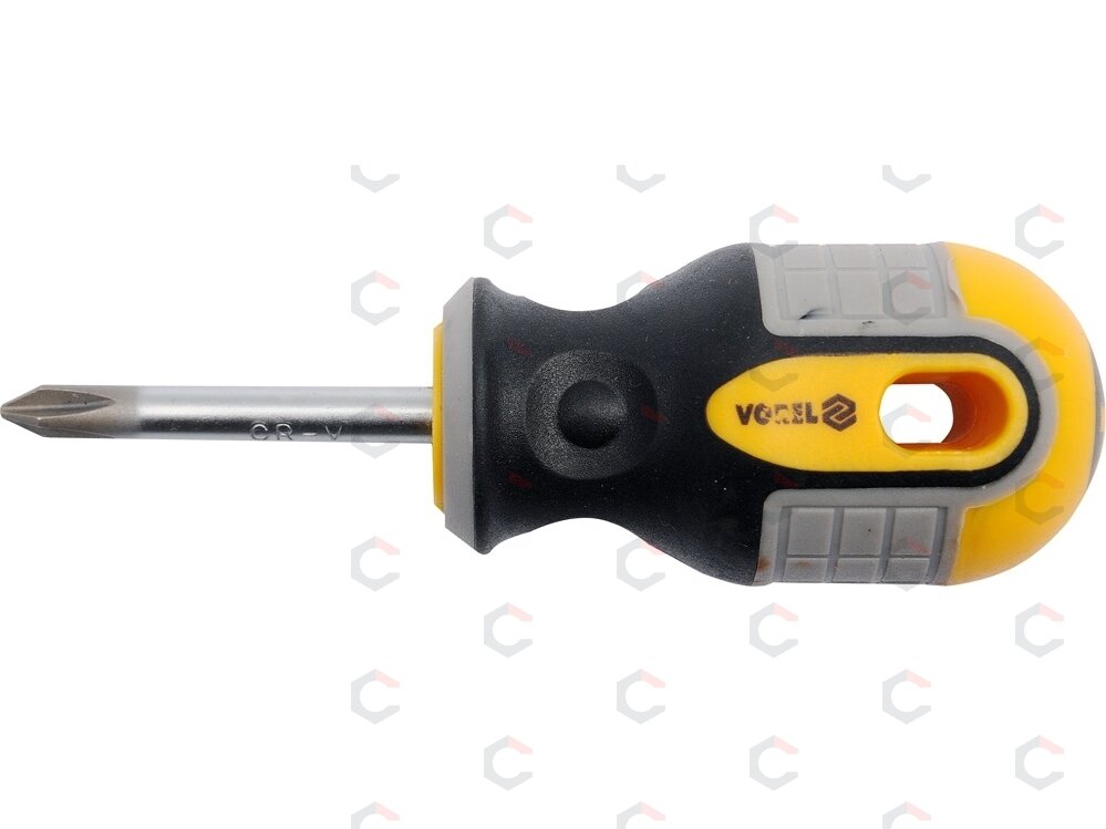 Atsuktuvas kryžminis CrV, PH1x38 mm (60921) Atsuktuvas kryžminis CrV, PH1x38 mm (60921)