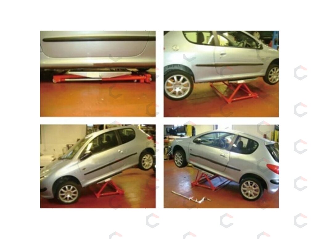 Auto keltuvas mechaninis | sulankstomas | 2000 kg (LJ8050-4) 1 Auto keltuvas mechaninis | sulankstomas | 2000 kg (LJ8050-4) 1