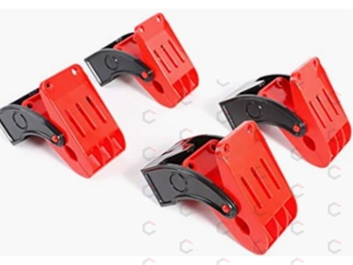 Užspaustukų rinkinys | Heavy Duty ABS+stainless steel | 4 vnt. (MC4S) 8 Užspaustukų rinkinys | Heavy Duty ABS+stainless steel | 4 vnt. (MC4S) 8