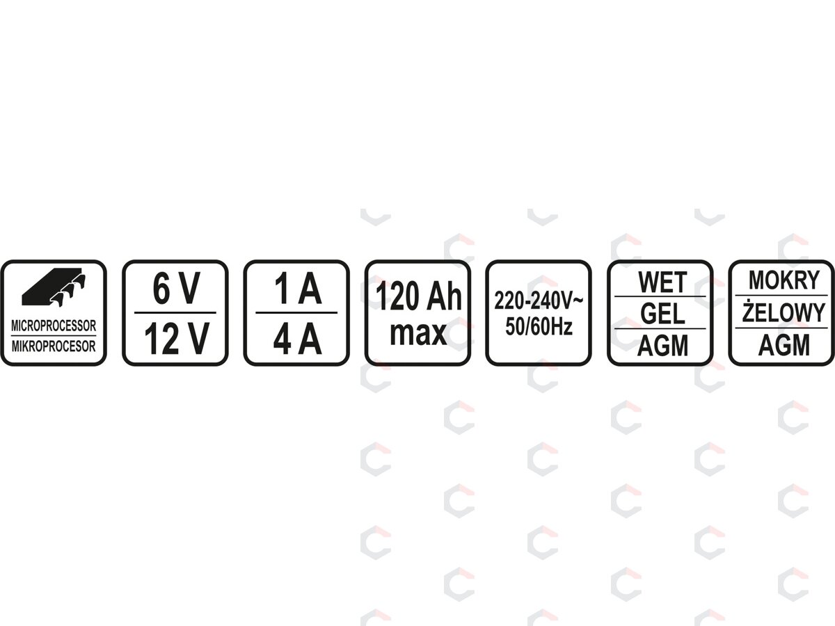Automobilinis akumuliatoriaus kroviklis | 12V 0,8/3,8A (82555) 4 Automobilinis akumuliatoriaus kroviklis | 12V 0,8/3,8A (82555) 4