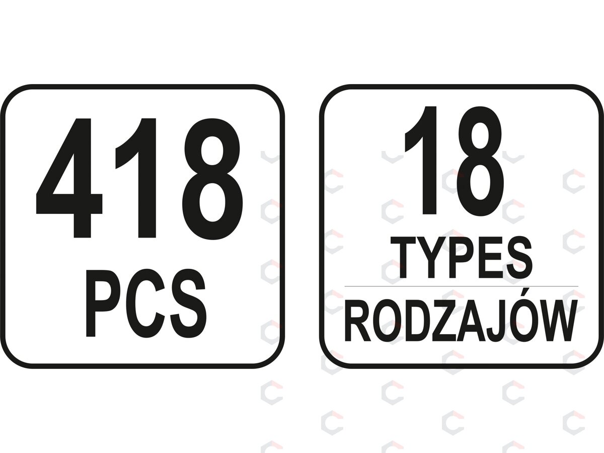 Automobilinis klipsų asortimentas Honda | 418 vnt. (YT-06656) 3 Automobilinis klipsų asortimentas Honda | 418 vnt. (YT-06656) 3