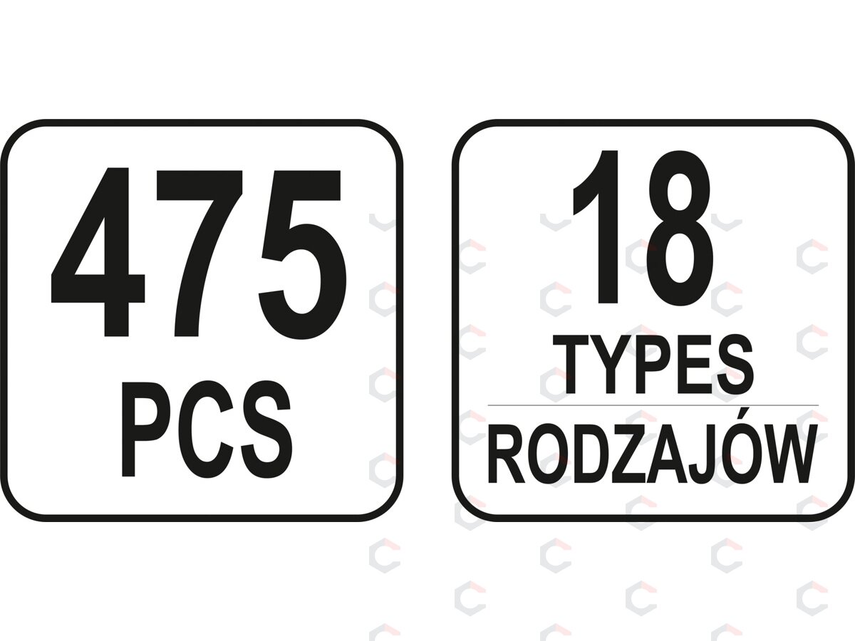 Automobilinis klipsų asortimentas Mazda | 475 vnt. (YT-06658) 3 Automobilinis klipsų asortimentas Mazda | 475 vnt. (YT-06658) 3