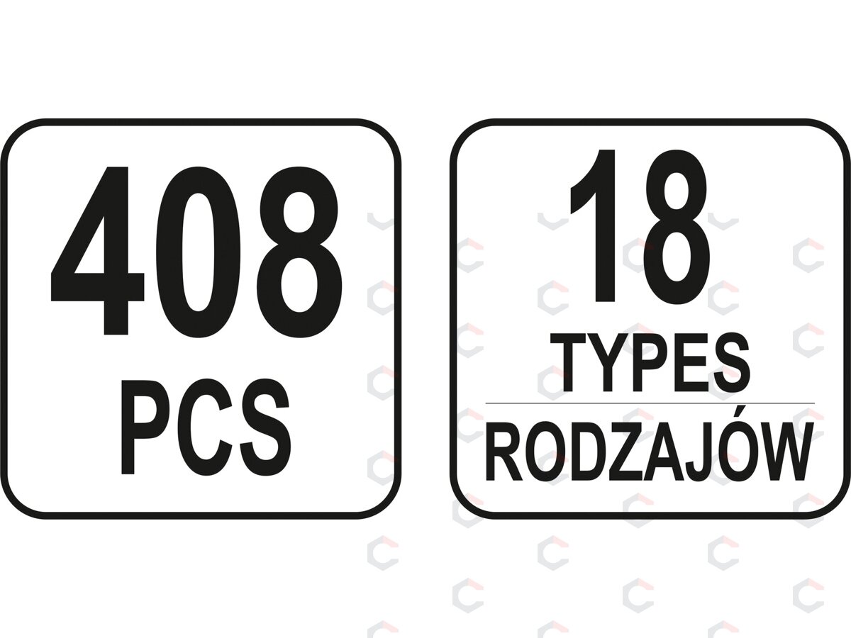 Automobilinis klipsų asortimentas Nissan | 408 vnt. (YT-06657) 3 Automobilinis klipsų asortimentas Nissan | 408 vnt. (YT-06657) 3