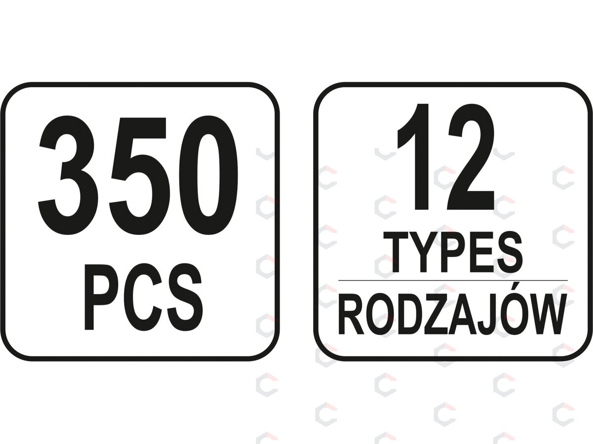 Automobilinis klipsų asortimentas | Volvo | 350 vnt. (YT-06655) 2 Automobilinis klipsų asortimentas | Volvo | 350 vnt. (YT-06655) 2
