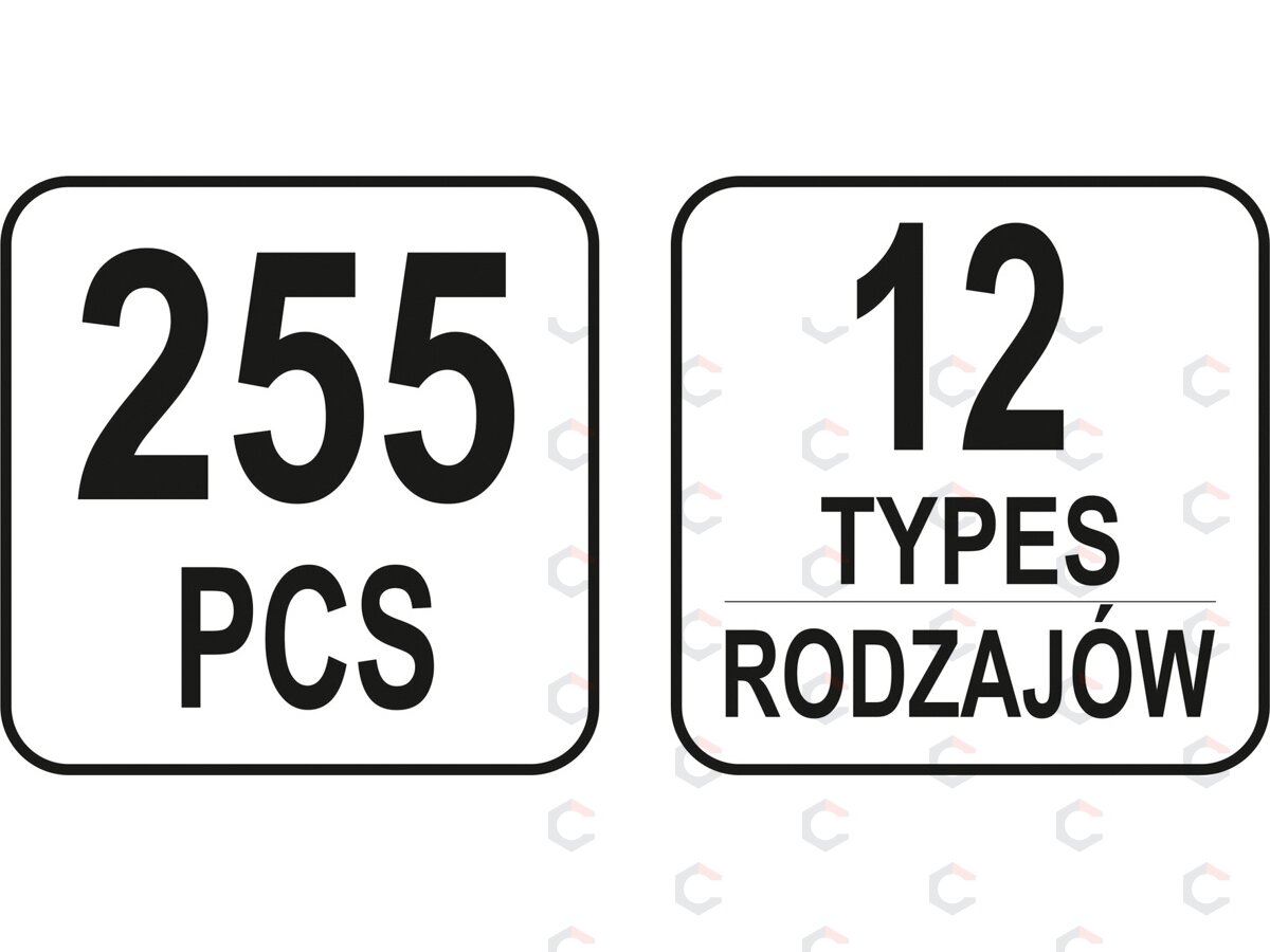 Automobilinis klipsų asortimentas VW | 255 vnt. (YT-06663) 3 Automobilinis klipsų asortimentas VW | 255 vnt. (YT-06663) 3