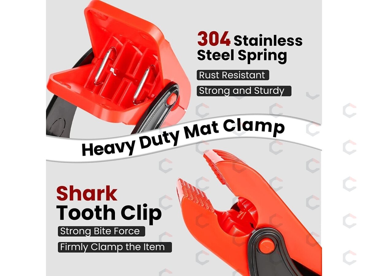 Užspaustukų rinkinys | Heavy Duty ABS+stainless steel | 4 vnt. (MC4S) 11 Užspaustukų rinkinys | Heavy Duty ABS+stainless steel | 4 vnt. (MC4S) 11
