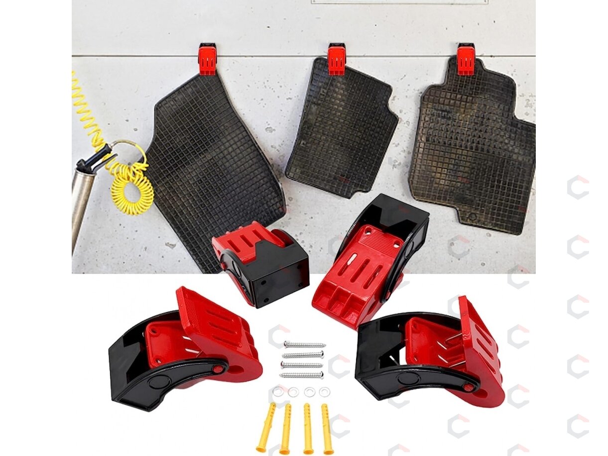 Užspaustukų rinkinys | Heavy Duty ABS+stainless steel | 4 vnt. (MC4S) 7 Užspaustukų rinkinys | Heavy Duty ABS+stainless steel | 4 vnt. (MC4S) 7