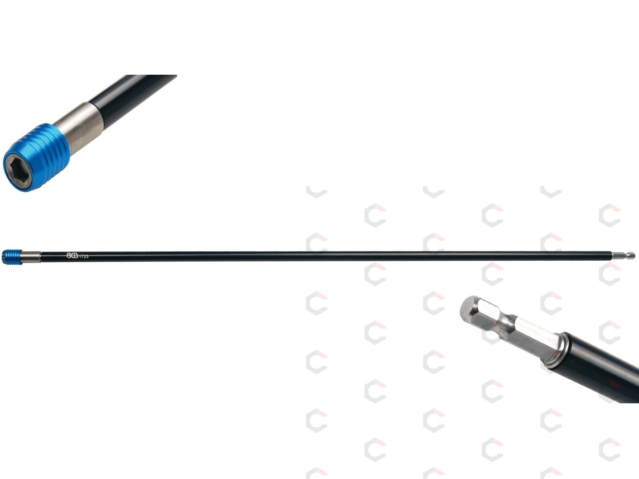 Automatinis antgalių laikiklis | 6,3 mm (1/4") | 600 mm (1723) Automatinis antgalių laikiklis | 6,3 mm (1/4") | 600 mm (1723)