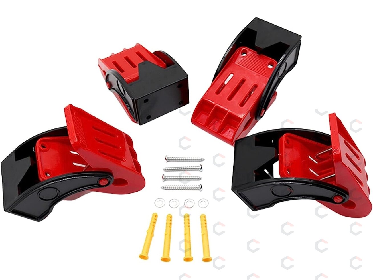 Užspaustukų rinkinys | Heavy Duty ABS+stainless steel | 4 vnt. (MC4S) 5 Užspaustukų rinkinys | Heavy Duty ABS+stainless steel | 4 vnt. (MC4S) 5
