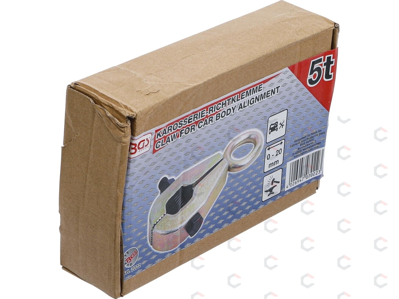 Automobilio kėbulo išlyginimo gnybtas | dvi traukimo kryptys | maks. 5 t (7022) 3 Automobilio kėbulo išlyginimo gnybtas | dvi traukimo kryptys | maks. 5 t (7022) 3