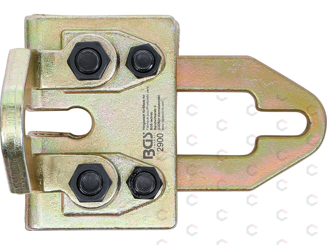 Automobilio kėbulo lyginimo gnybtas | 120 mm | dvi traukos kryptys | maks. 5 t, pusė 3 t (2900) 2 Automobilio kėbulo lyginimo gnybtas | 120 mm | dvi traukos kryptys | maks. 5 t, pusė 3 t (2900) 2