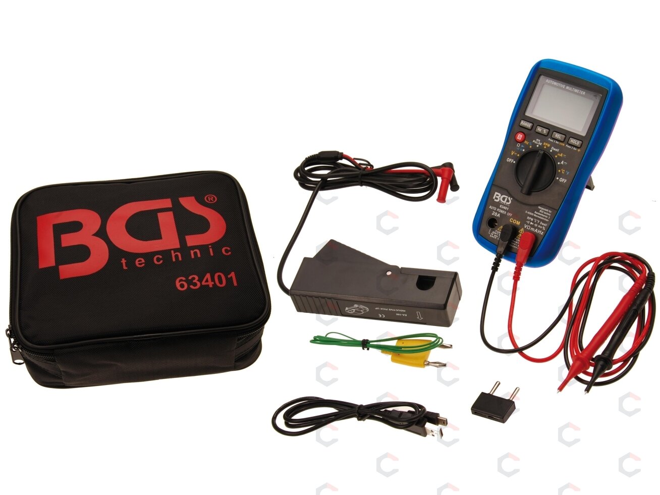 Automobilių skaitmeninis multimetras su USB sąsaja (63401) Automobilių skaitmeninis multimetras su USB sąsaja (63401)