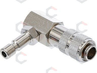 Aušinimo sistemos „Bayonet“ adapteris | 90° kampu | skirtas 8027, 8098 (8027-90)