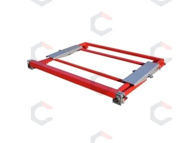 Auto keltuvas mechaninis | sulankstomas | 3000 kg (LJ8050-2) Auto keltuvas mechaninis | sulankstomas | 3000 kg (LJ8050-2)