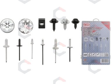 Automobilinis klipsų asortimentas Audi, VW, Toyota, Mercedes-Benz, BMW | 400 vnt. (9058) Automobilinis klipsų asortimentas Audi, VW, Toyota, Mercedes-Benz, BMW | 400 vnt. (9058)
