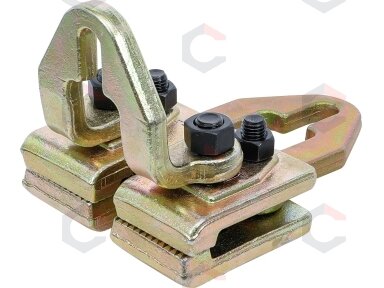 Automobilio kėbulo lyginimo gnybtas | 120 mm | dvi traukos kryptys | maks. 5 t, pusė 3 t (2900) Automobilio kėbulo lyginimo gnybtas | 120 mm | dvi traukos kryptys | maks. 5 t, pusė 3 t (2900)