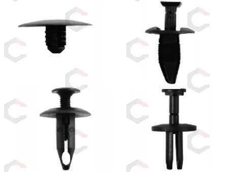 Automobilinis klipsų asortimentas Ford, Mazda, GM, Chrylser, Nissan | 415 vnt. (9041) 2 Automobilinis klipsų asortimentas Ford, Mazda, GM, Chrylser, Nissan | 415 vnt. (9041) 2