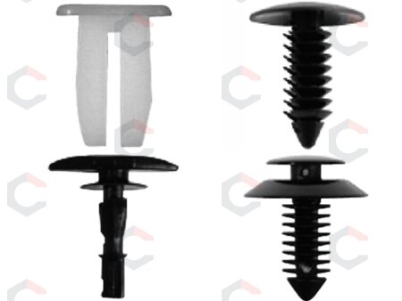 Automobilinis klipsų asortimentas Ford, Mazda, GM, Chrylser, Nissan | 415 vnt. (9041) 4 Automobilinis klipsų asortimentas Ford, Mazda, GM, Chrylser, Nissan | 415 vnt. (9041) 4