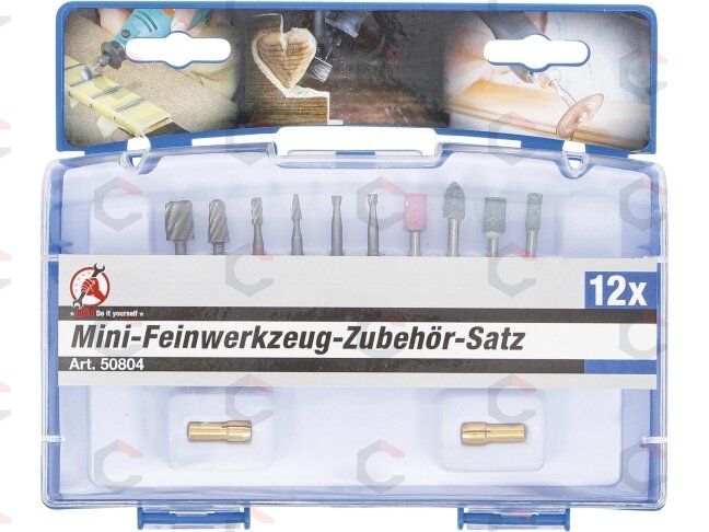 Aukšto tikslumo gręžimo / šlifavimo komplektas | 12 vnt. (50804) 2 Aukšto tikslumo gręžimo / šlifavimo komplektas | 12 vnt. (50804) 2