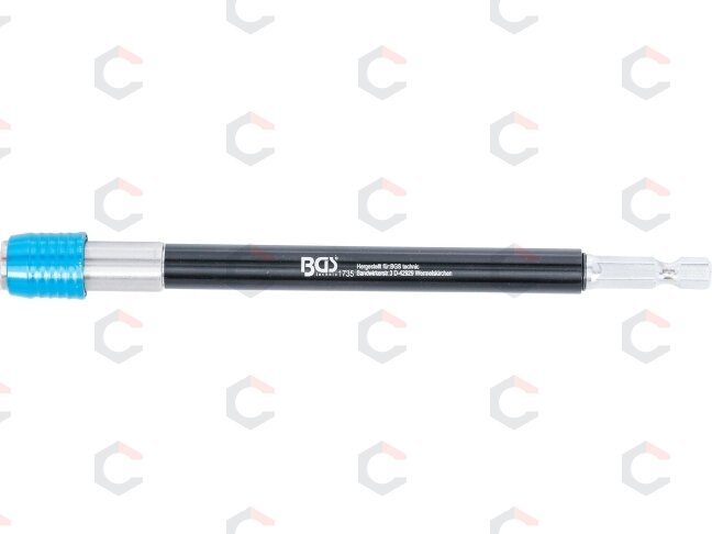 Automatinis antgalių laikiklis | 6,3 mm (1/4") | 150 mm (1735) 2 Automatinis antgalių laikiklis | 6,3 mm (1/4") | 150 mm (1735) 2