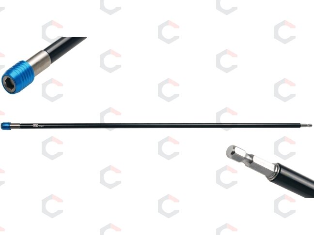 Automatinis antgalių laikiklis | 6,3 mm (1/4") | 600 mm (1723) Automatinis antgalių laikiklis | 6,3 mm (1/4") | 600 mm (1723)