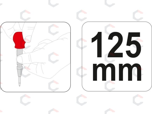 Automatinis centro žymeklis | 140 mm (YT-47161) 2 Automatinis centro žymeklis | 140 mm (YT-47161) 2