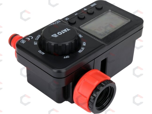 Automatinis sodo laistymo valdiklis | LCD, 6 ciklai/d., 1–360 min (YT-90200) 1 Automatinis sodo laistymo valdiklis | LCD, 6 ciklai/d., 1–360 min (YT-90200) 1