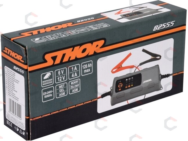 Automobilinis akumuliatoriaus kroviklis | 12V 0,8/3,8A (82555) 2 Automobilinis akumuliatoriaus kroviklis | 12V 0,8/3,8A (82555) 2