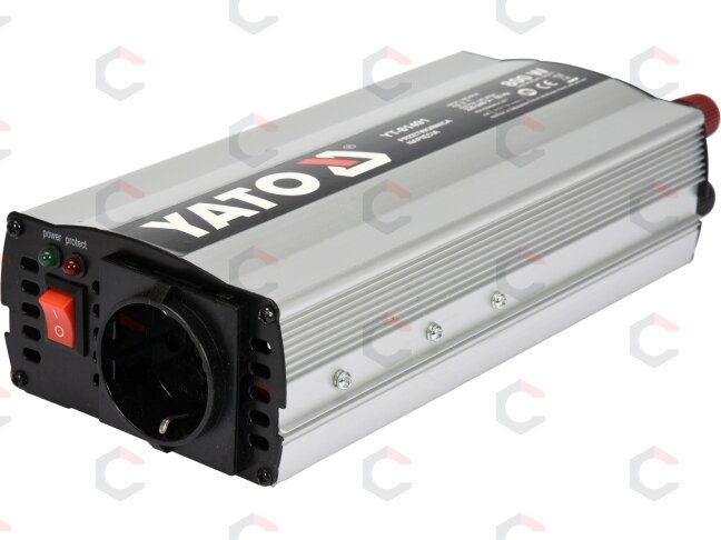 Automobilinis įtampos inverteris | 12/230V 800 W (YT-81491) Automobilinis įtampos inverteris | 12/230V 800 W (YT-81491)